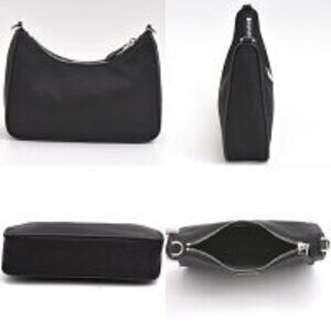 Prada Nylon Edition Shoulder Re Handbag Black